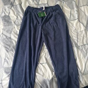 HALARA Men's Deep Blue Corduroy Pants